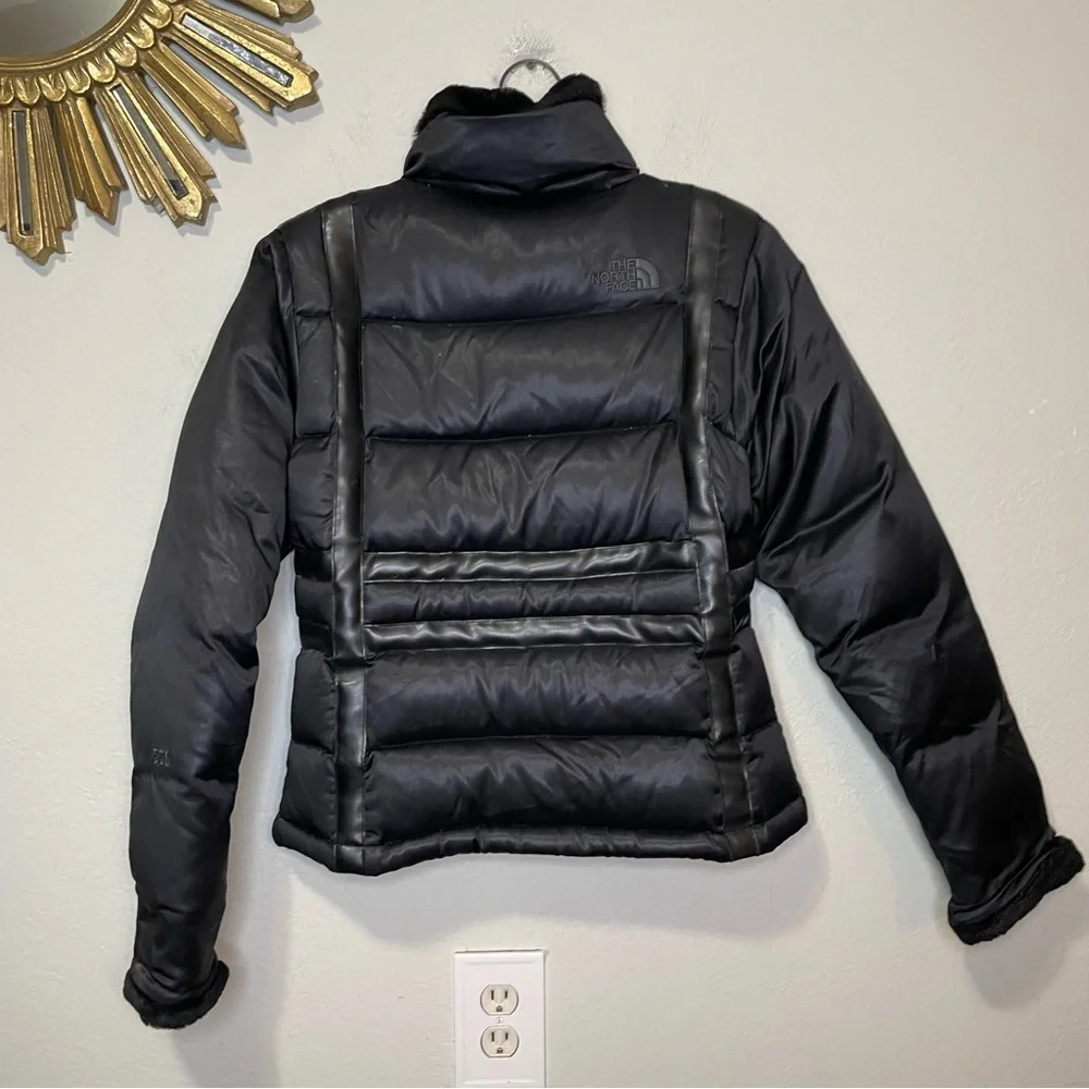 The North Face Black Puffer Jacket Vintage - Picture 7 of 16